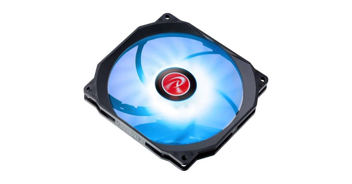 RAIJINTEK Aeolus ß- ARGB 120x130x13, Gehäuselüfter(schwarz/weiß)