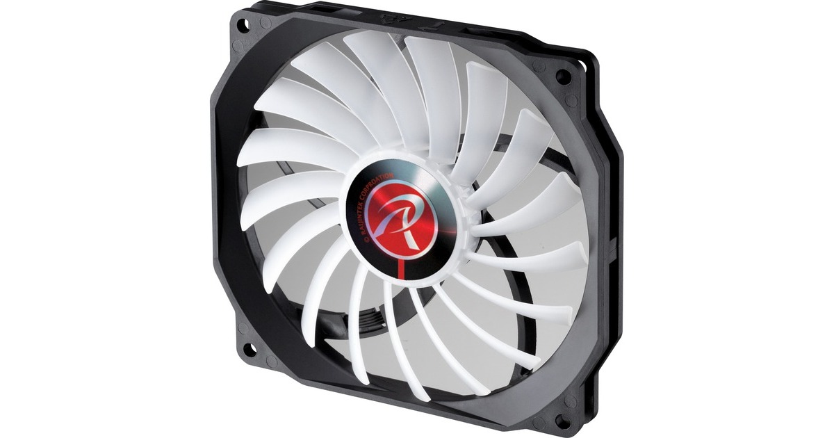 RAIJINTEK Aeolus ß- ARGB 120x130x13, Gehäuselüfter(schwarz/weiß)