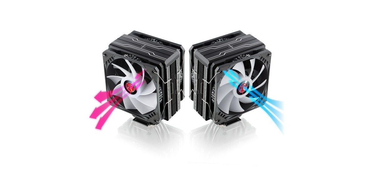 RAIJINTEK ELEOS 12 DUO RBW, CPU-Kühler