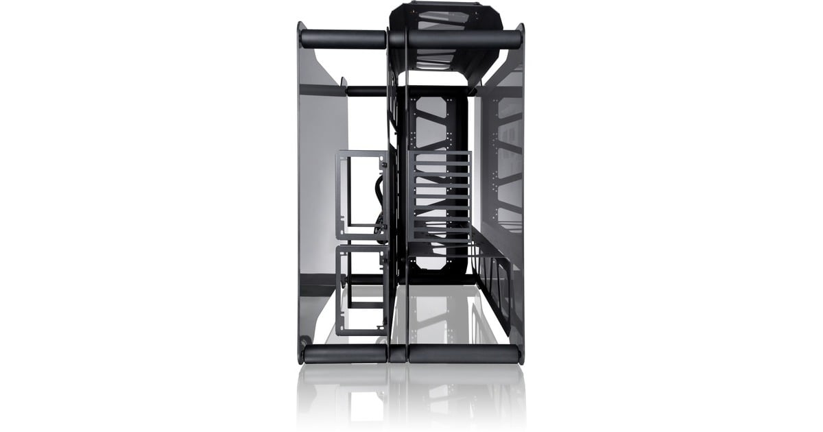 RAIJINTEK ENYO, Bench/Show-Gehäuse(schwarz, Tempered Glass)