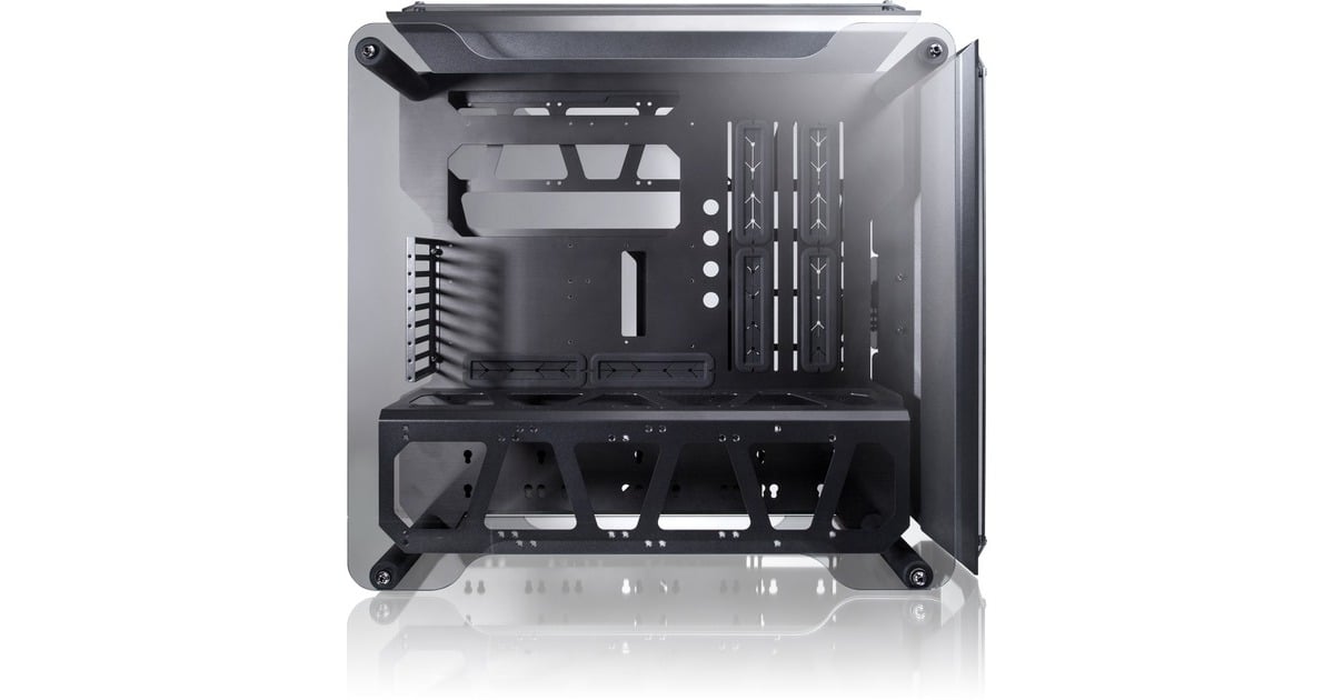 RAIJINTEK ENYO, Bench/Show-Gehäuse(schwarz, Tempered Glass)