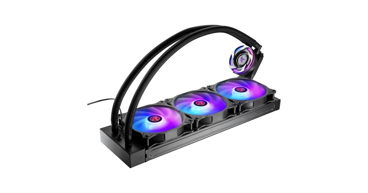RAIJINTEK EOS 360 RBW AiO 360mm, Wasserkühlung(schwarz)