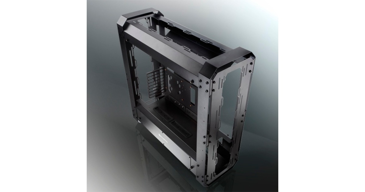 RAIJINTEK ERIS EVO, Bench/Show-Gehäuse(schwarz, Tempered Glass)