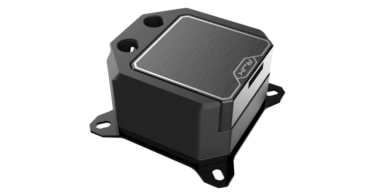RAIJINTEK FORKIS DDC ULTRA, CPU-Kühler(schwarz, CPU Wasserblock-Pumpen-Kombination)