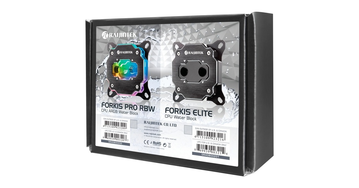 RAIJINTEK FORKIS PRO RBW, CPU-Kühler