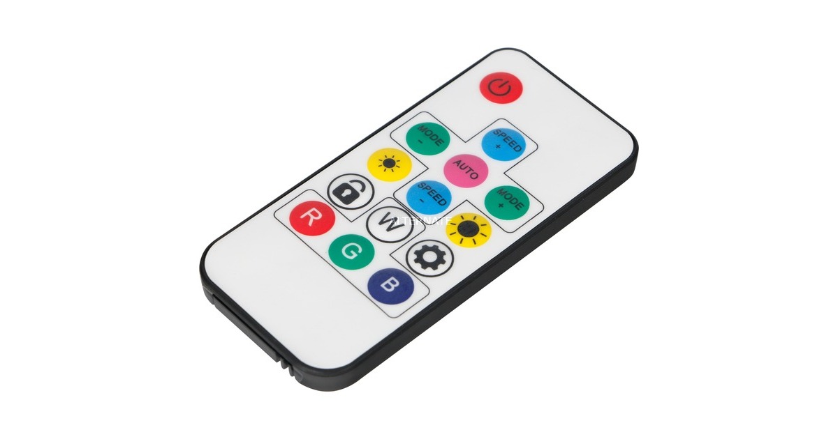 RAIJINTEK IRIS 12 RBW ADD-3, Gehäuselüfter(schwarz, 3 Lüfter, Controller und Fernbedienung)