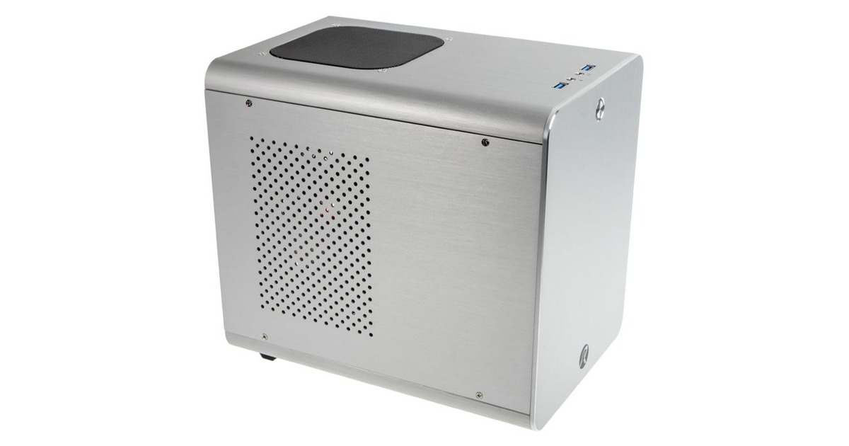 RAIJINTEK METIS PLUS ALS, Tower-Gehäuse(silber)