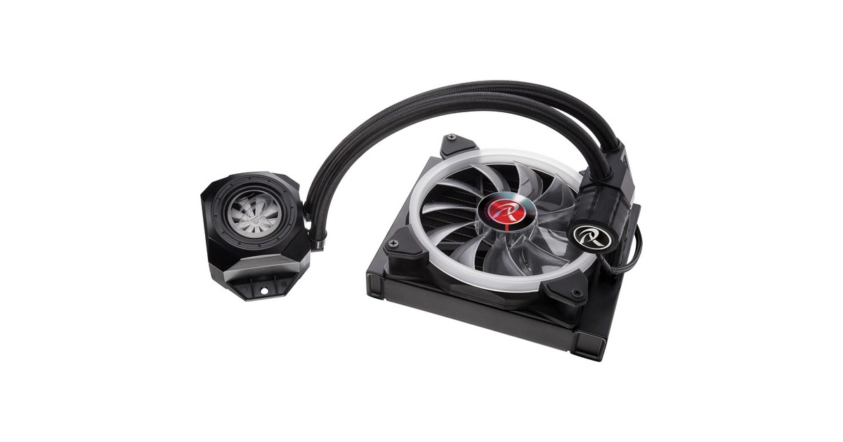 RAIJINTEK ORCUS 140 RBW 140mm, Wasserkühlung(schwarz, nachfüllbar)