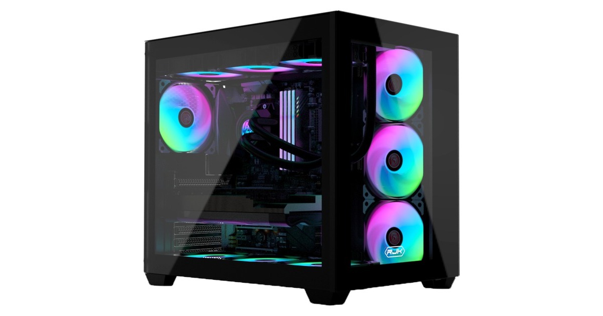 RAIJINTEK PAEAN C7, Tower-Gehäuse(schwarz)