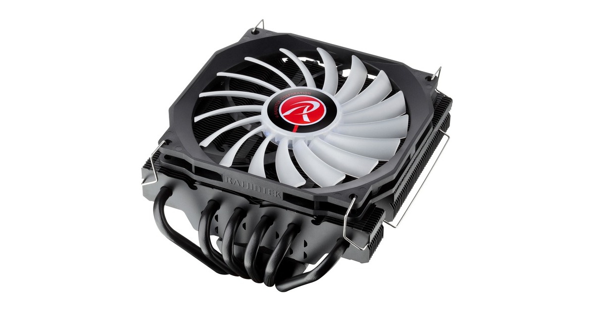 RAIJINTEK PALLAS 120, CPU-Kühler(schwarz)