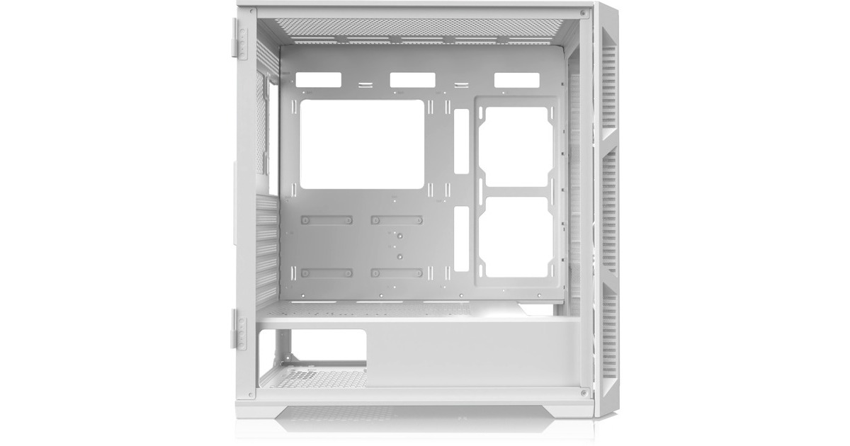 RAIJINTEK PONOS ULTRA WHITE MS4, Tower-Gehäuse(weiß, Seitenteil aus Tempered Glass)