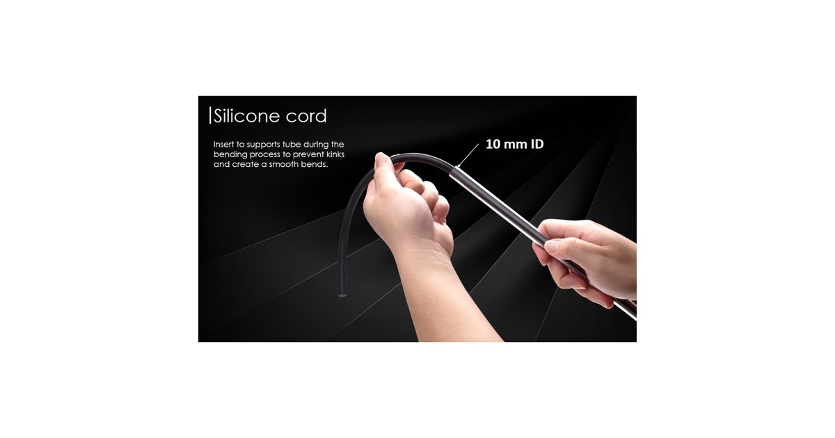 RAIJINTEK RAI-BT - Bending Kit für 14mm Tubes, Rohrbieger(schwarz/rot, 6-teiliges Set)