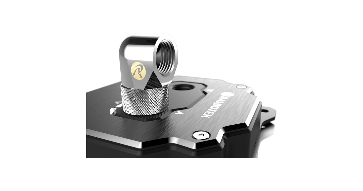 RAIJINTEK RAI - G1/4 Fitting MF0906, Verbindung(silber, 6 Stück)