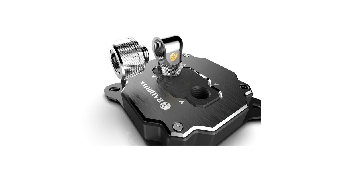 RAIJINTEK RAI - G1/4 Fitting MF0906, Verbindung(silber, 6 Stück)