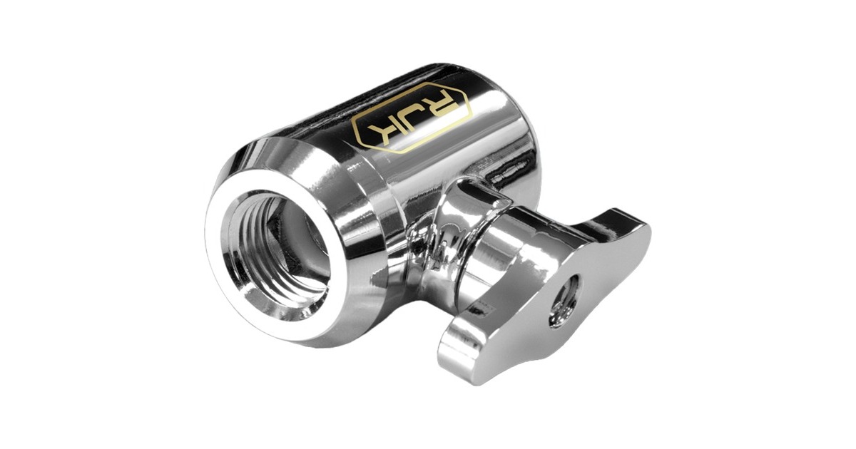 RAIJINTEK RJK Draining Valve Silver, Ventil(silber)
