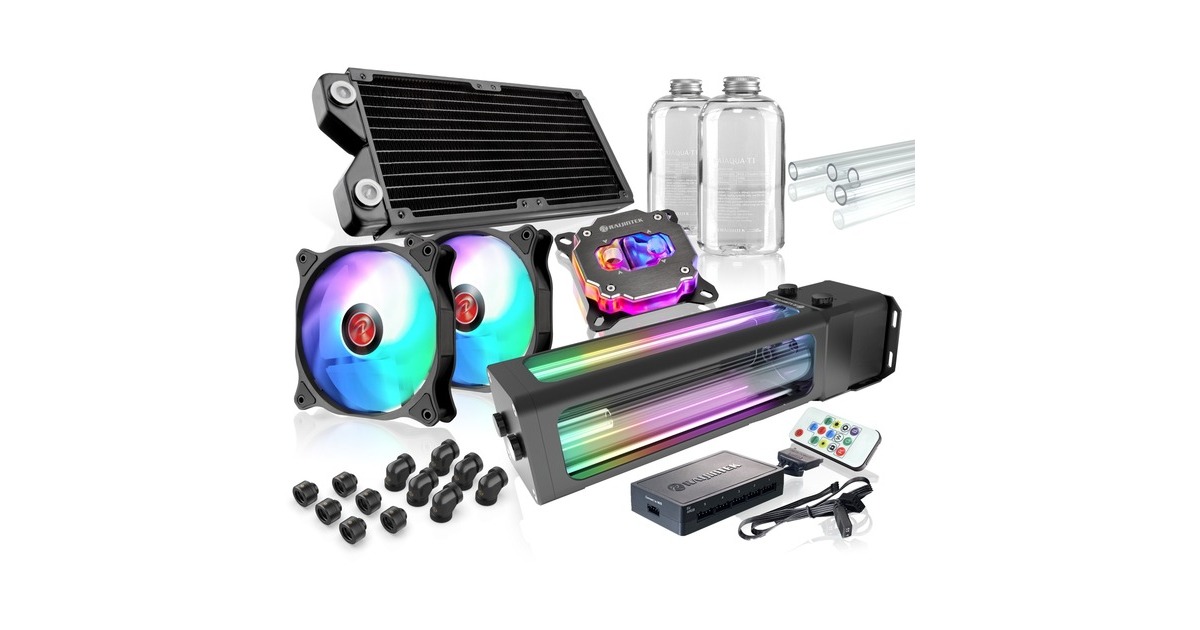 RAIJINTEK SCYLLA PRO CA240 240mm, Wasserkühlung(schwarz, DiY-Kit) RAIJINTEK SCYLLA PRO CA240 240mm, Wasserkühlung(schwarz, DiY-Kit)