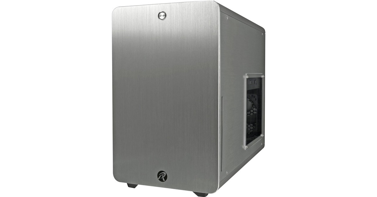 RAIJINTEK STYX, Tower-Gehäuse(silber, Window-Kit)