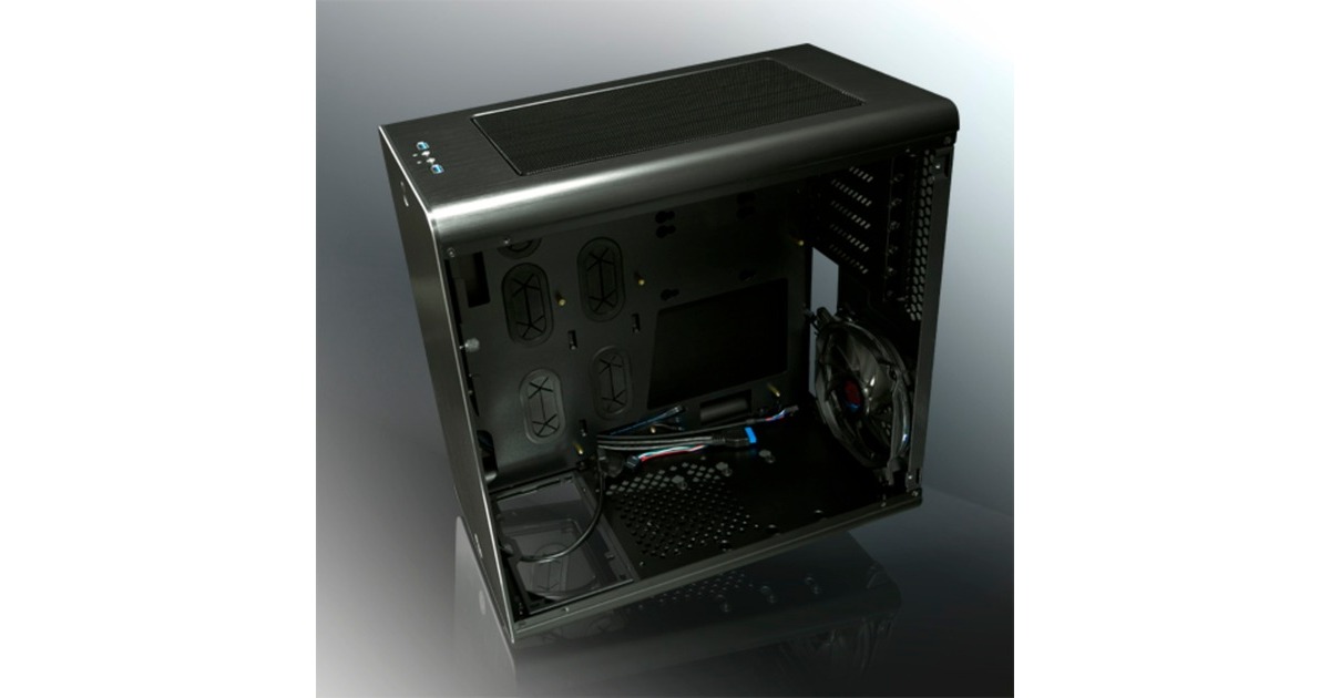 RAIJINTEK THETIS BLACK CLASSIC, Tower-Gehäuse(schwarz)