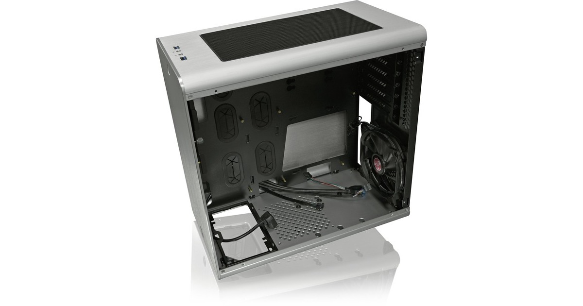 RAIJINTEK THETIS SILVER CLASSIC, Tower-Gehäuse(silber)