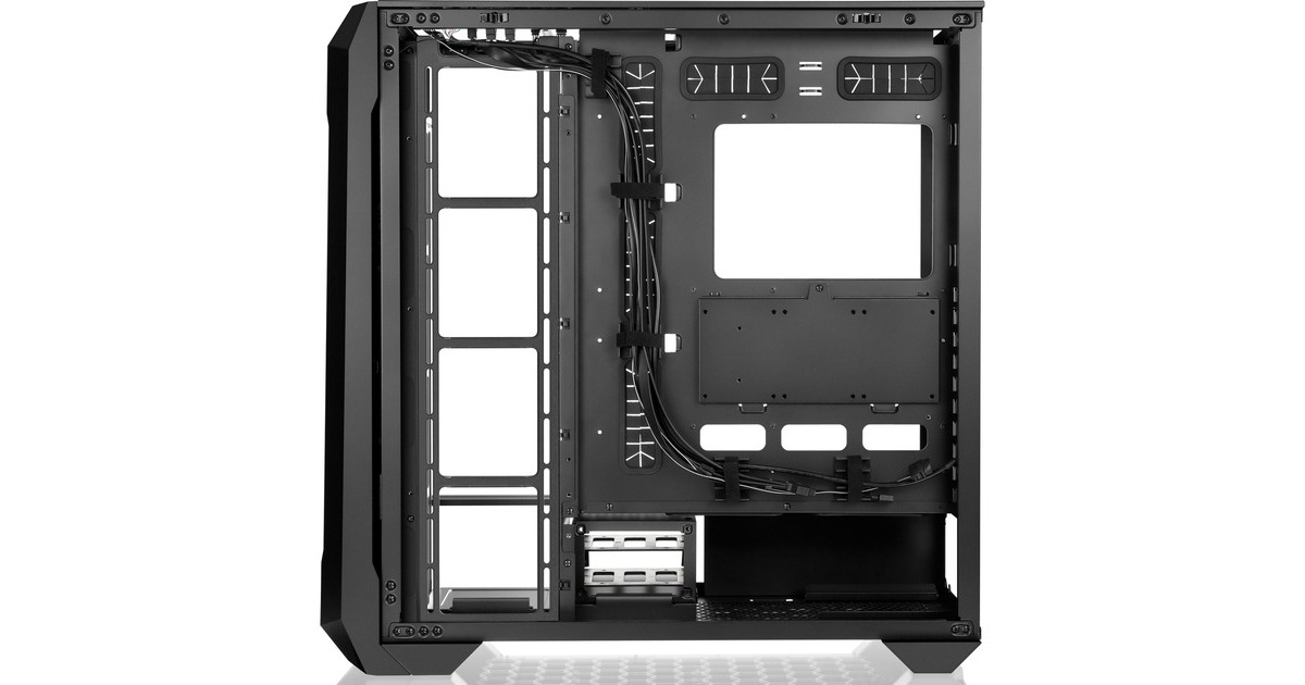 RAIJINTEK Zofos Ultra, Big-Tower-Gehäuse(schwarz/schwarz (matt))