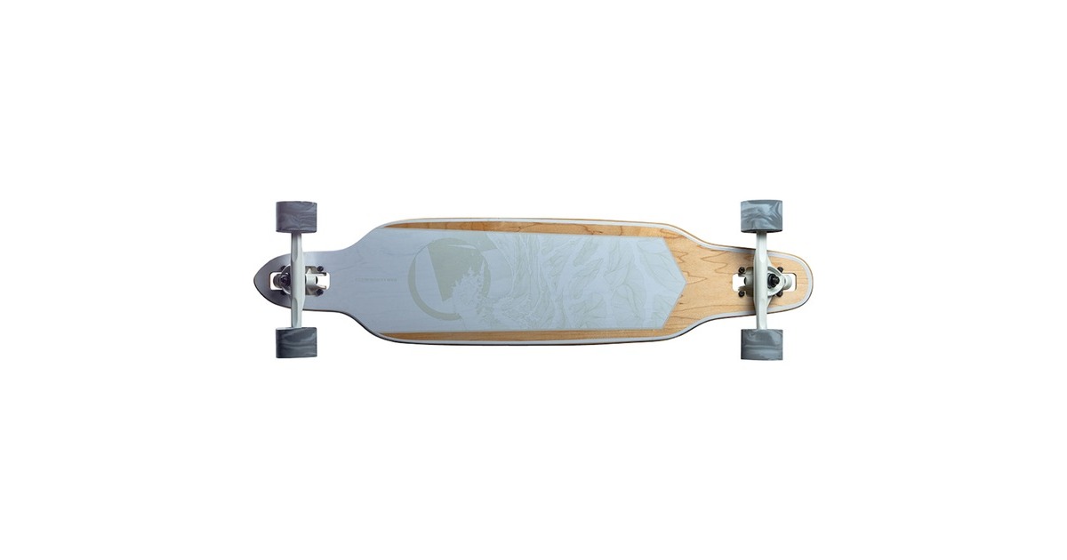 RAM Longboard Solitary Blanc de blanc(weiß/grau)