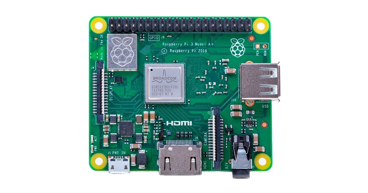 Raspberry Pi Foundation Raspberry Pi 3 model A+, Mainboard