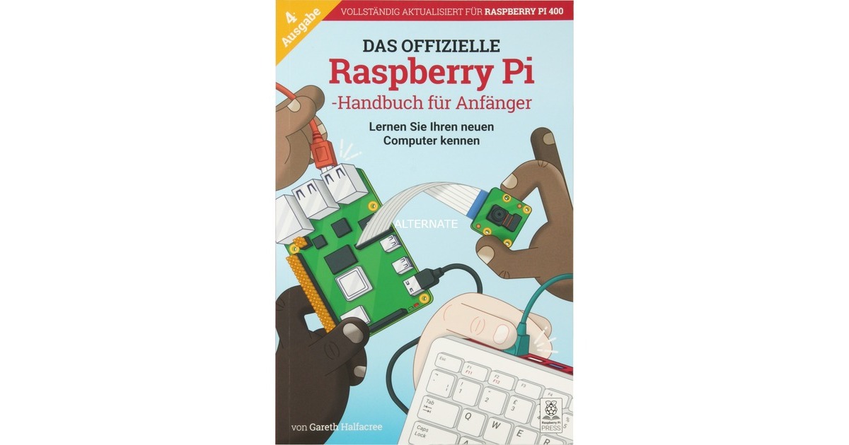 Raspberry Pi Foundation Raspberry Pi 400 Kit, Mini-PC(weiß/pink)