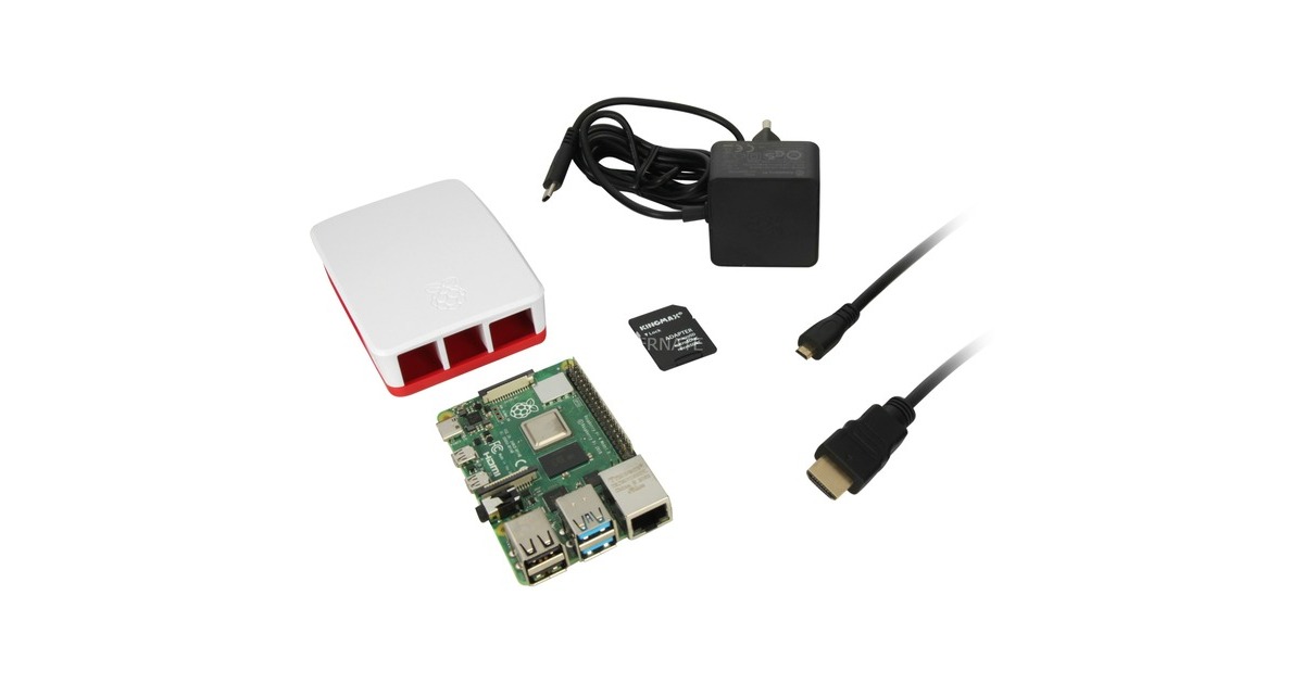Raspberry Pi Foundation Raspberry Pi 4 4GB Starter Kit Set3, Mini-PC
