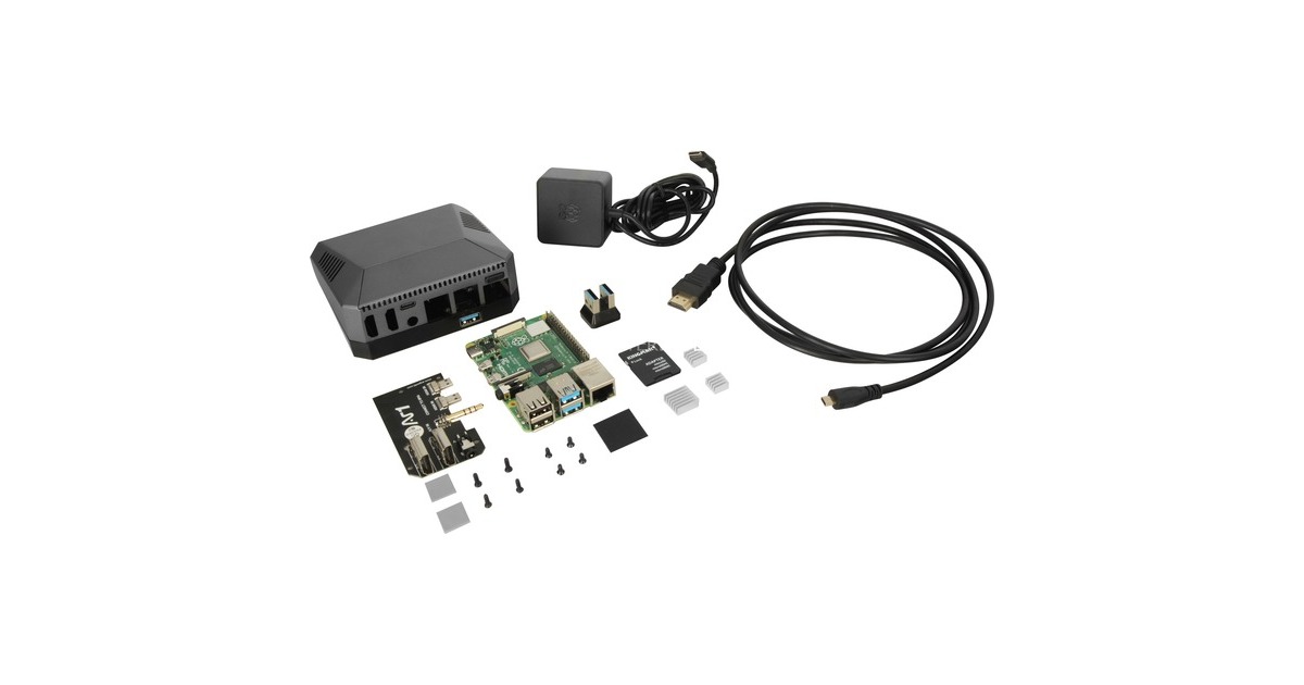 Raspberry Pi Foundation Raspberry Pi 4 8GB Starter Kit Set4, Mini-PC