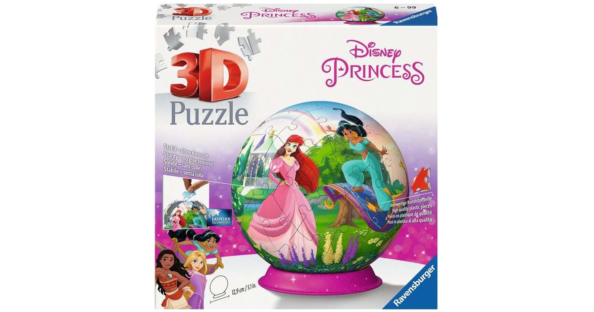 Ravensburger 3D Puzzle-Ball Disney Princess