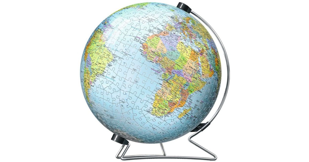 Ravensburger 3D Puzzle-Ball Globus in deutscher Sprache