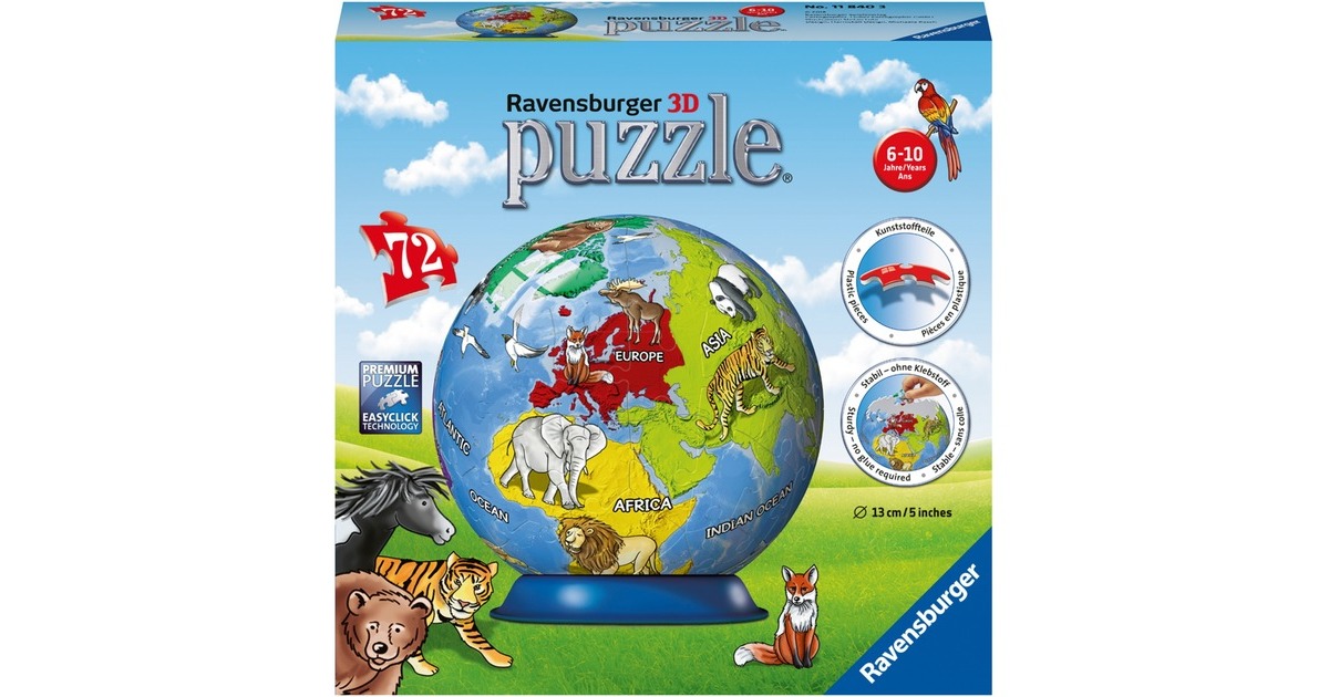 Ravensburger 3D Puzzle-Ball Kindererde