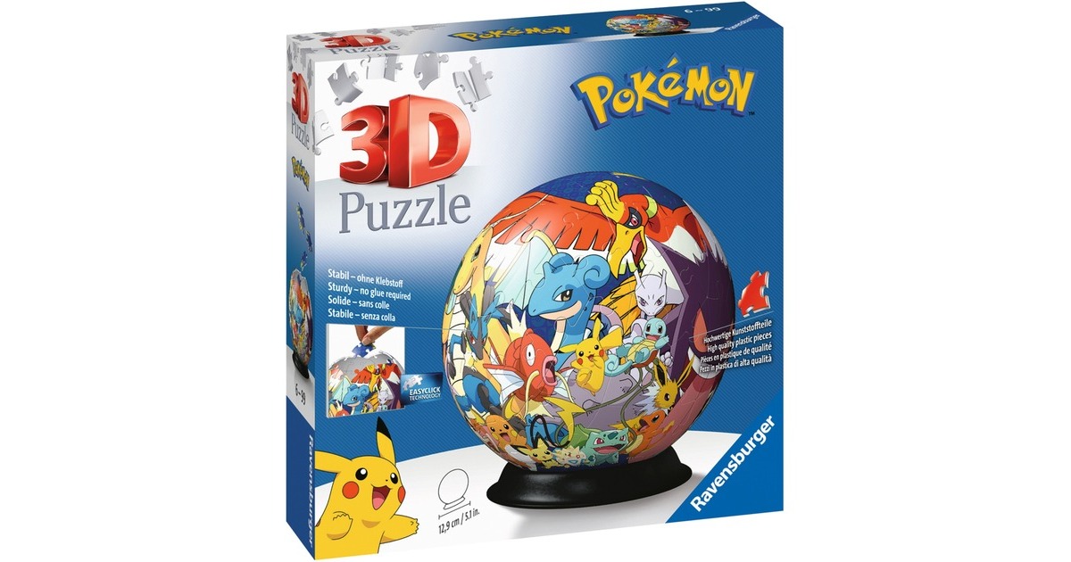 Ravensburger 3D Puzzle-Ball Pokémon