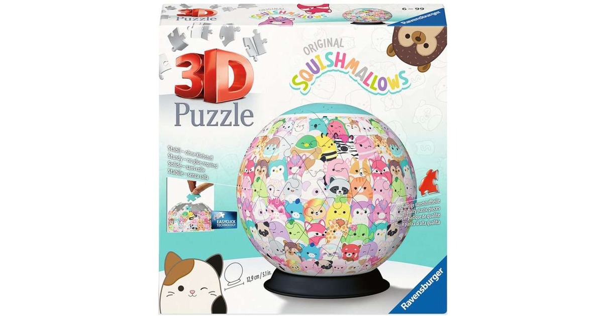 Ravensburger 3D Puzzle-Ball Squishmallows