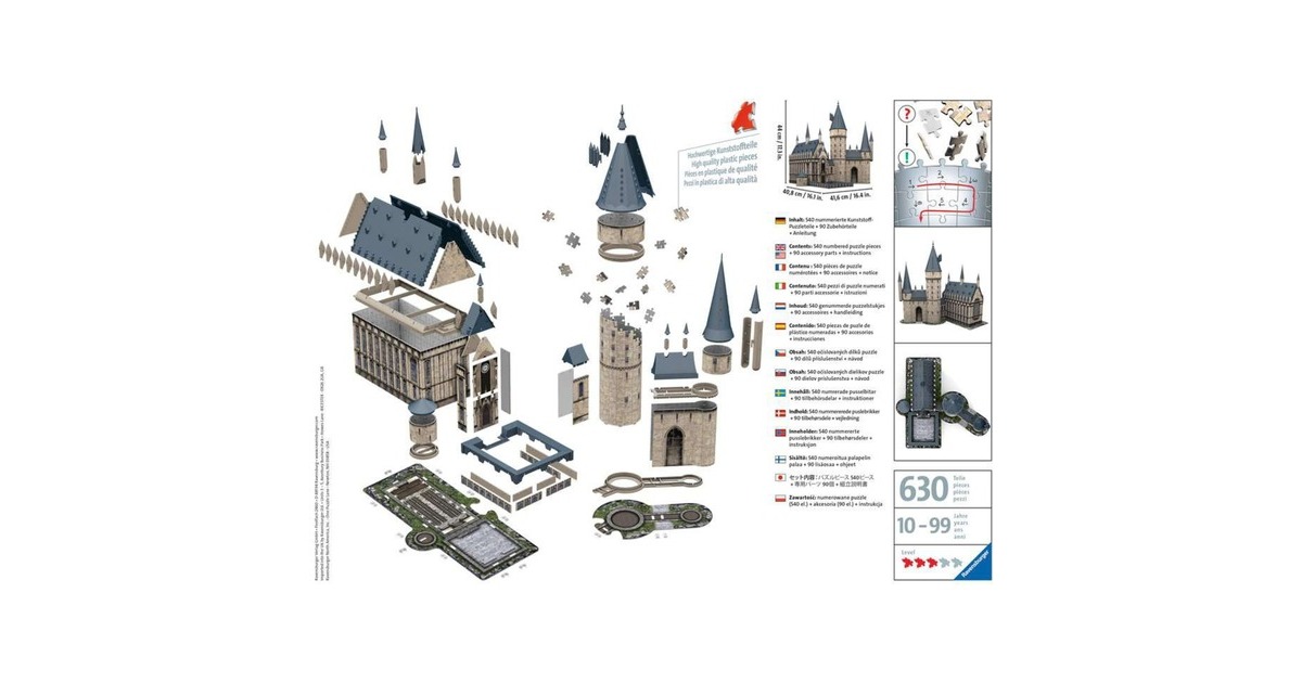 Ravensburger 3D Puzzle Harry Potter: Hogwarts Castle