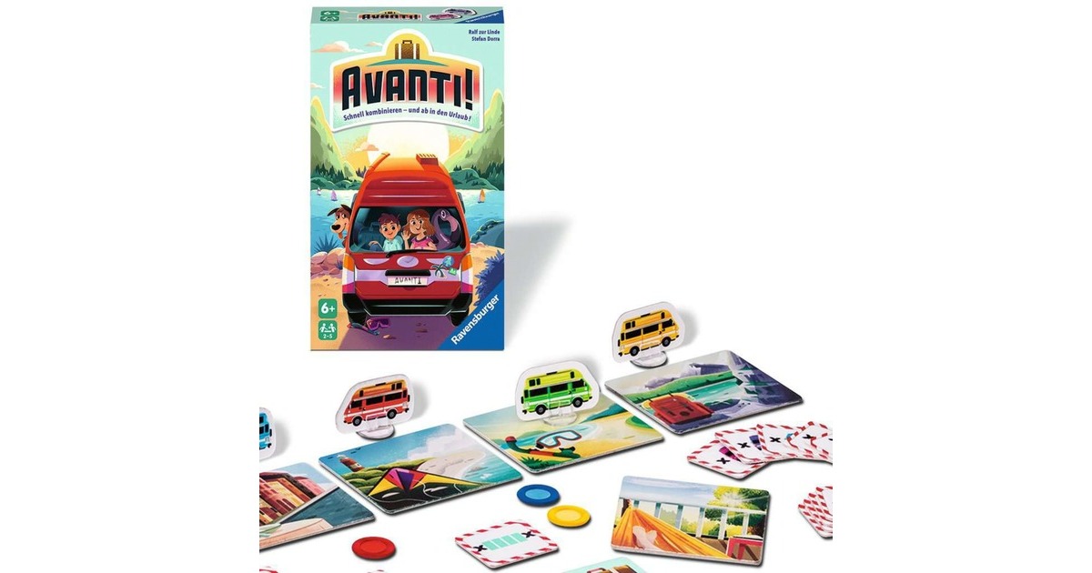 Ravensburger Avanti!, Brettspiel Ravensburger Avanti!, Brettspiel