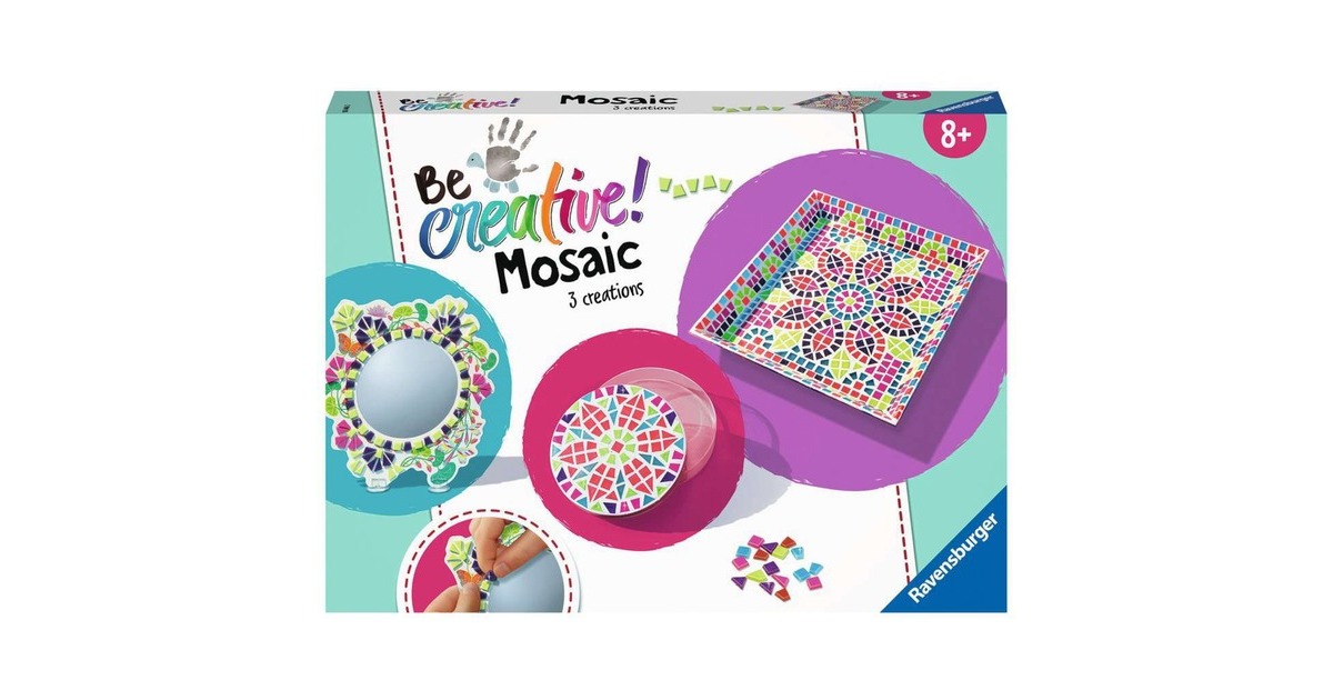 Ravensburger BeCreative Mosaic Maxi Romantic, Basteln