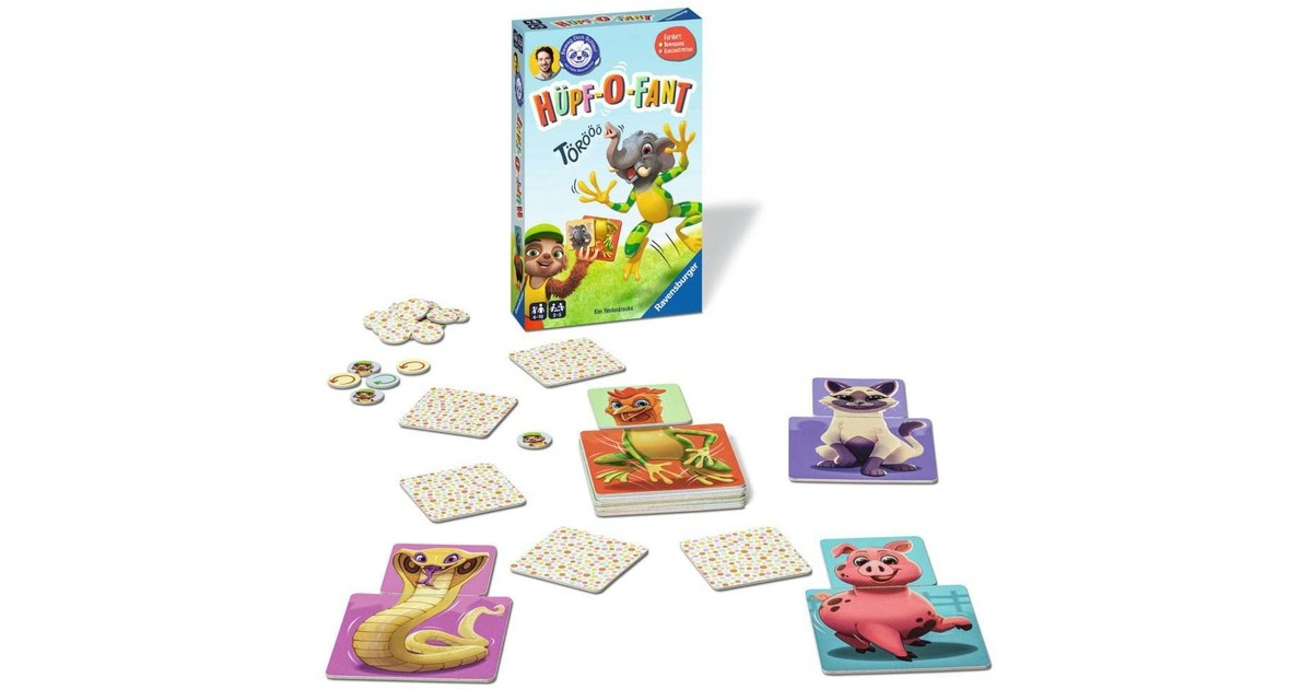 Ravensburger Beweg dich schlau! Hüpf-O-Fant, Geschicklichkeitsspiel