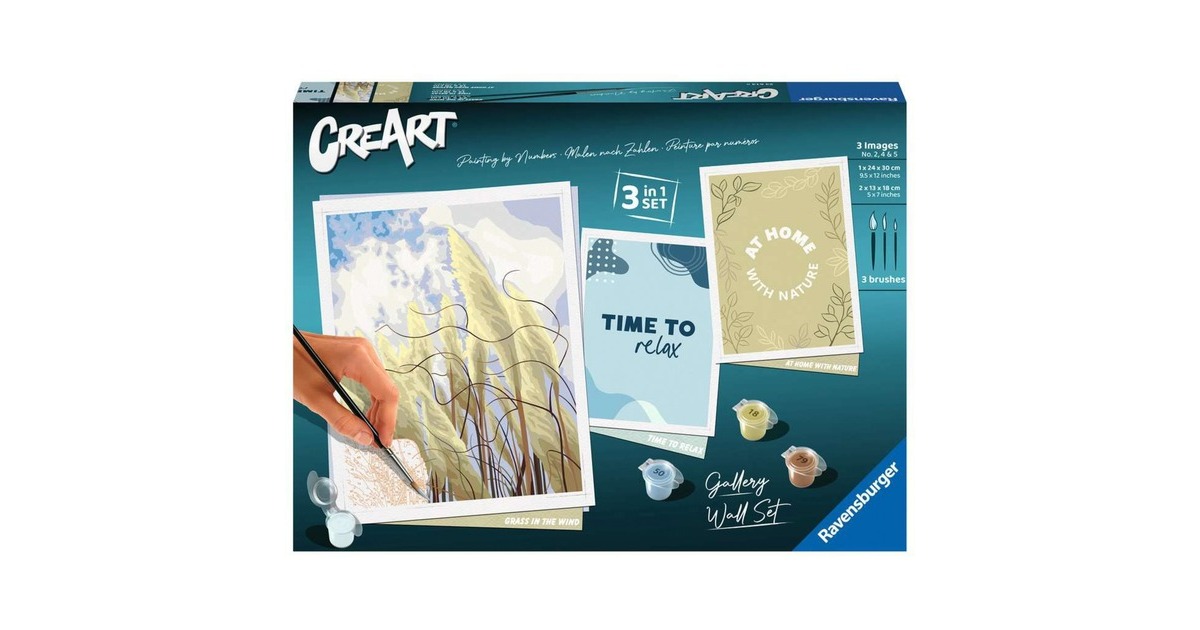 Ravensburger CreArt Gallery Wall Set - Nature, Malen