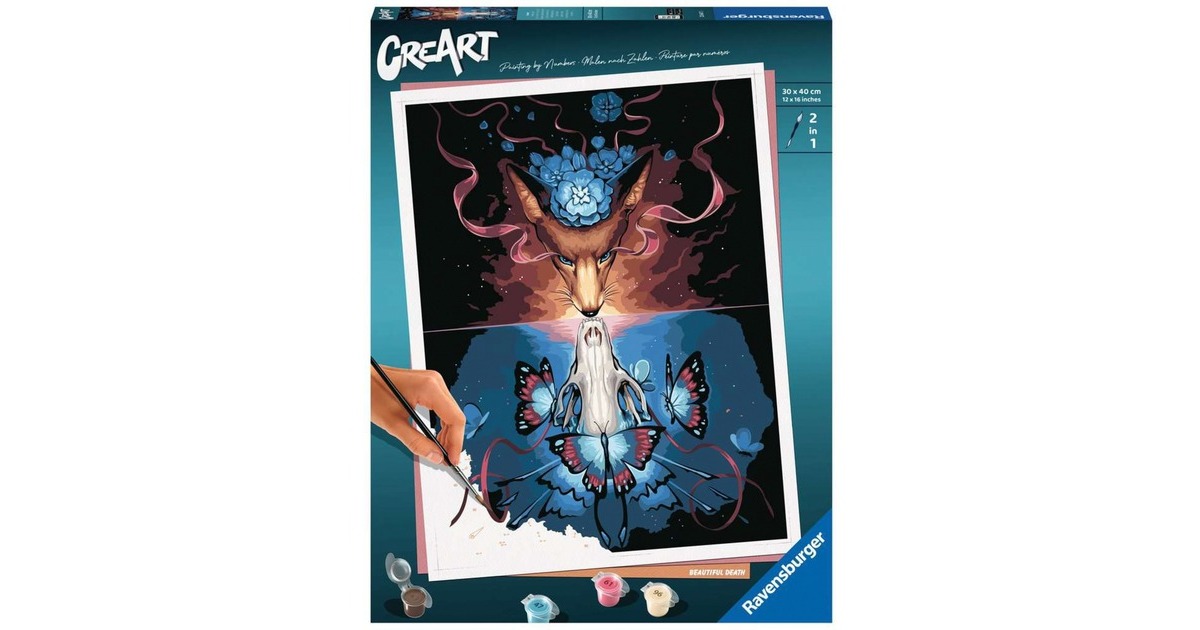 Ravensburger CreArt - Beautiful Death, Malen