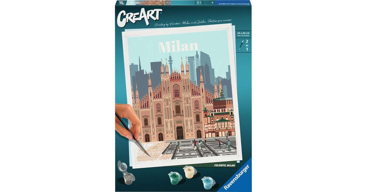 Ravensburger CreArt - Colorful Milan, Malen