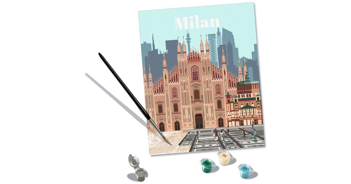 Ravensburger CreArt - Colorful Milan, Malen