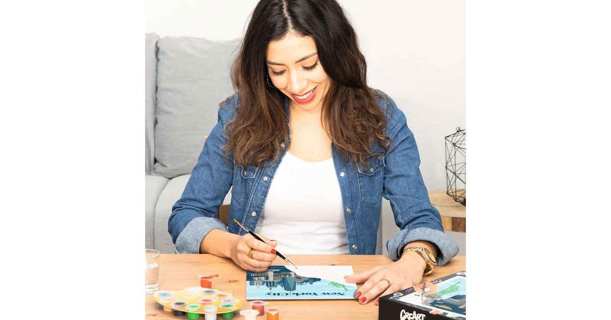 Ravensburger CreArt - Colorful New York City, Malen