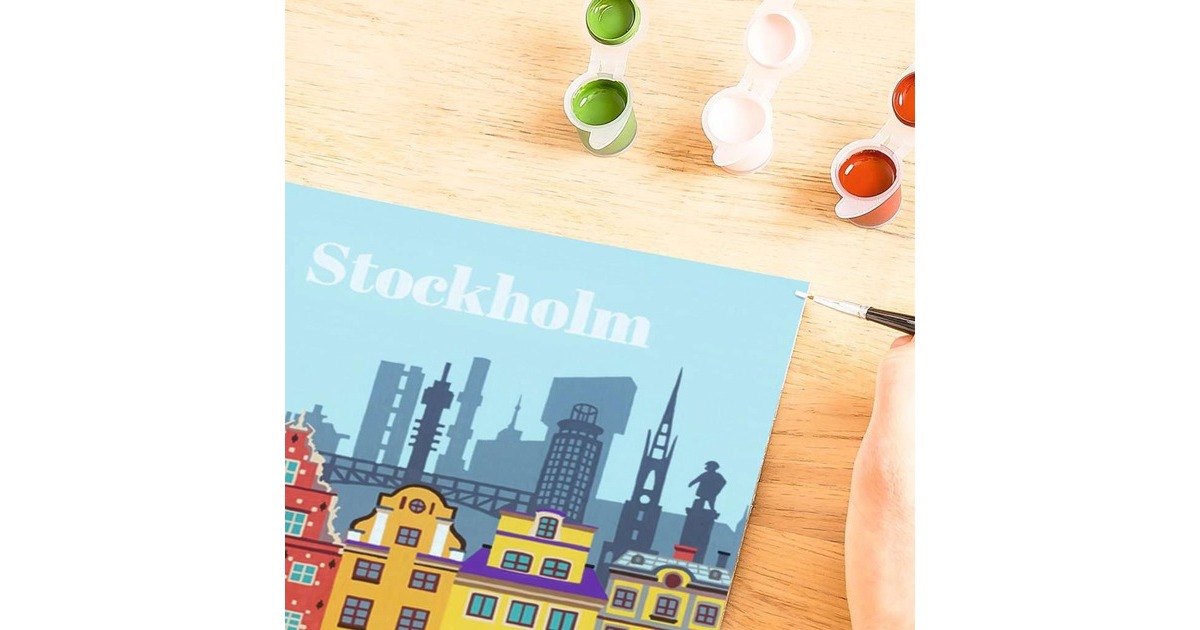 Ravensburger CreArt - Colorful Stockholm, Malen