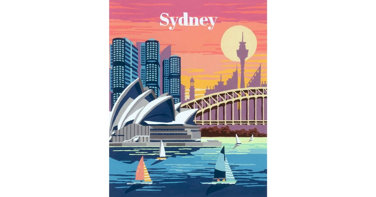 Ravensburger CreArt - Colorful Sydney, Malen