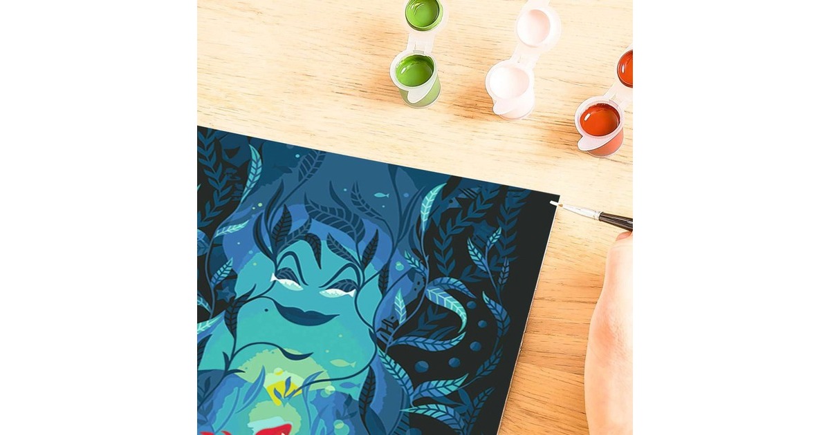 Ravensburger CreArt - Disney Arielle und Ursula, Malen