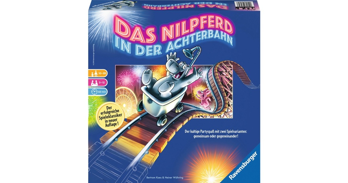 Ravensburger Das Nilpferd in der Achterbahn, Partyspiel