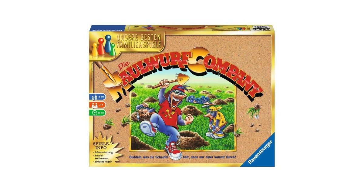 Ravensburger Die Maulwurf Company, Brettspiel