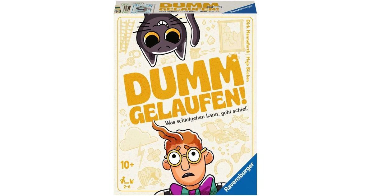 Ravensburger Dumm gelaufen!, Kartenspiel