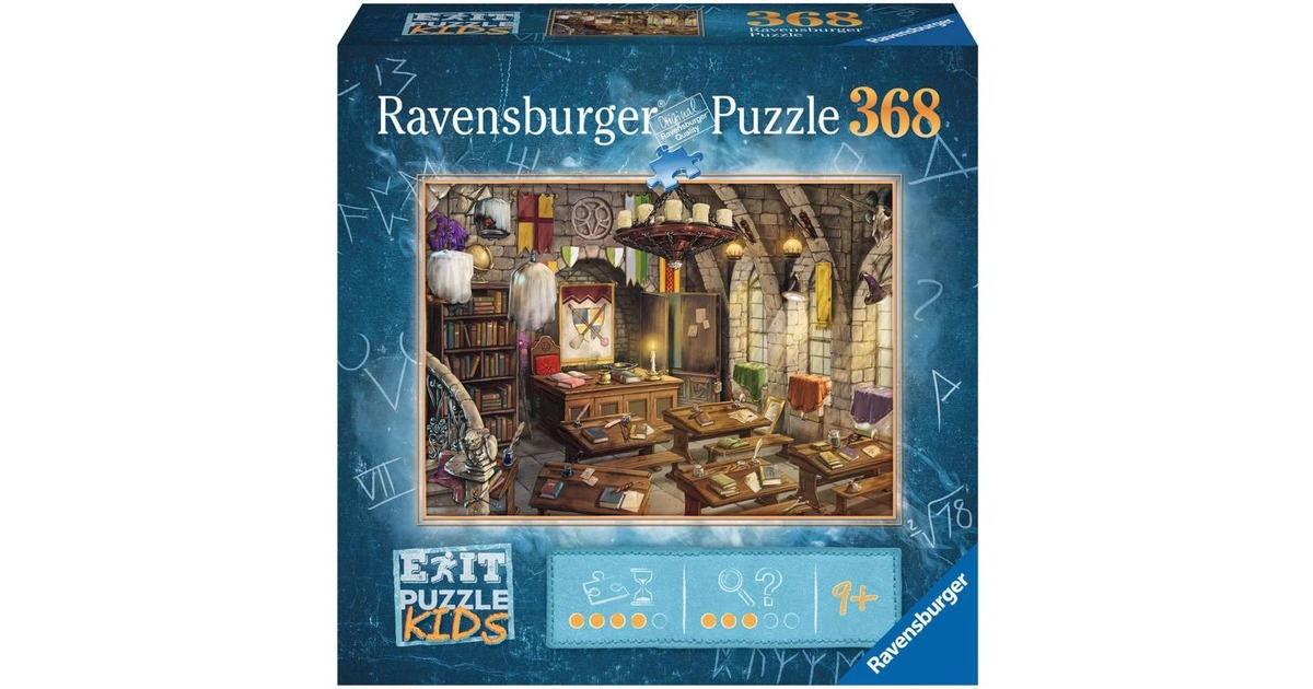 Ravensburger EXIT Puzzle Kids: In der Zauberschule